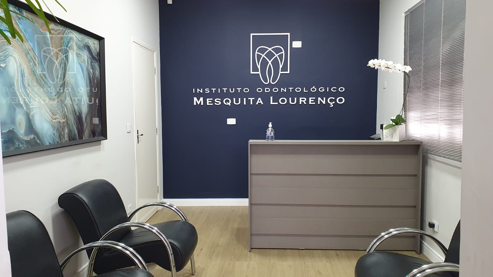 Recepção - Instituto Odontológico Mesquita Lourenço